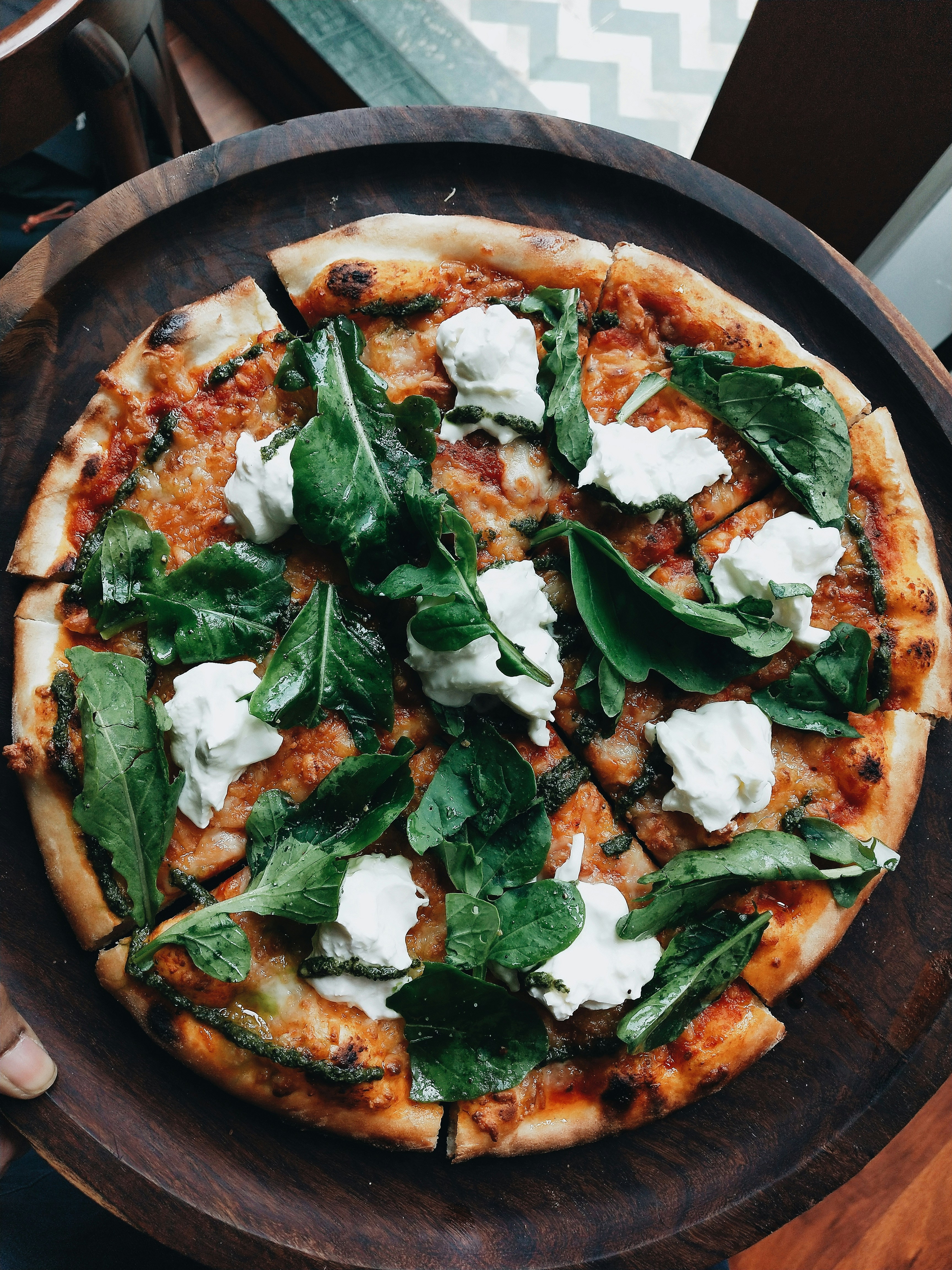 Pizza branca